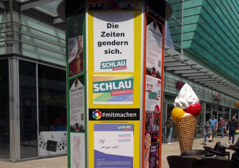 Säule der Vielfalt, Kamp Promenade